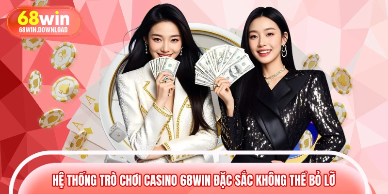Hệ thống trò chơi phong phú có mặt tại chuyên mục casino