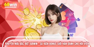 Khuyến Mãi Đặc Biệt 68WIN – Sự Kiện Bonus Giới Hạn Dành Cho Hội Viên