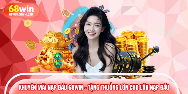 Khuyến Mãi Nạp Đầu 68WIN – Tặng Thưởng Lớn Cho Lần Nạp Đầu 